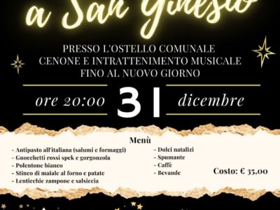 Cenone 31.12.2024